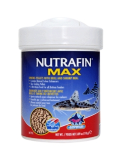 Nutrafin Max Sinking Pellets With Krill And Shrimp Meal 110g [size:110g]