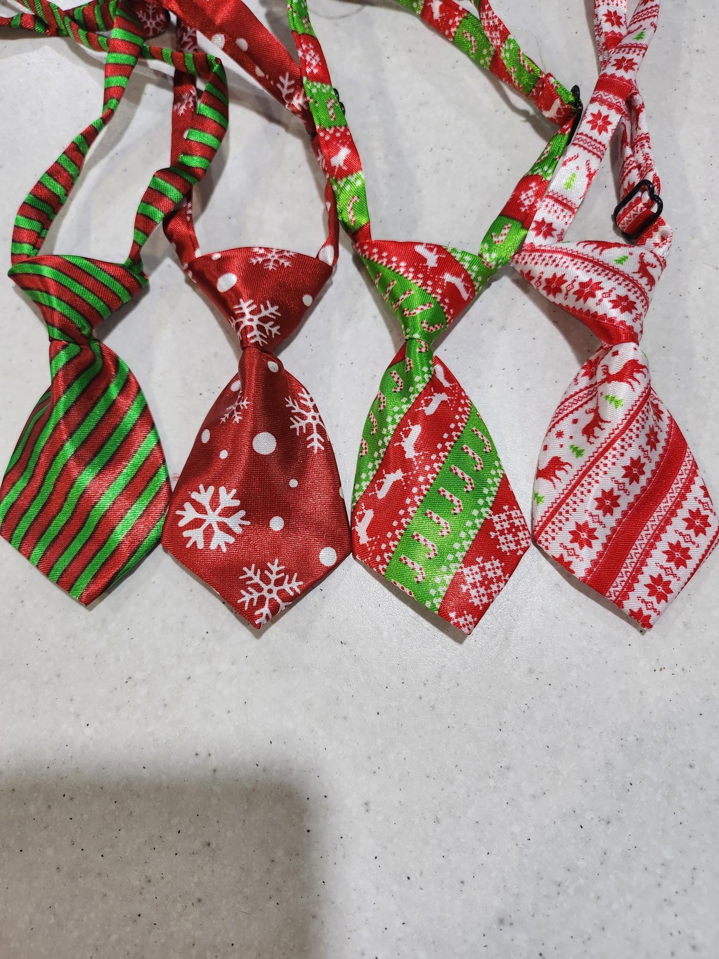 Pet Christmas Ties