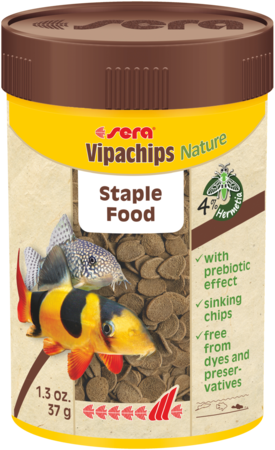 Sera Vipachips Nature 37g [size:37g]