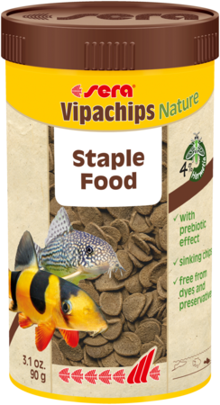 Sera Vipachips Nature 90g [size:90g]