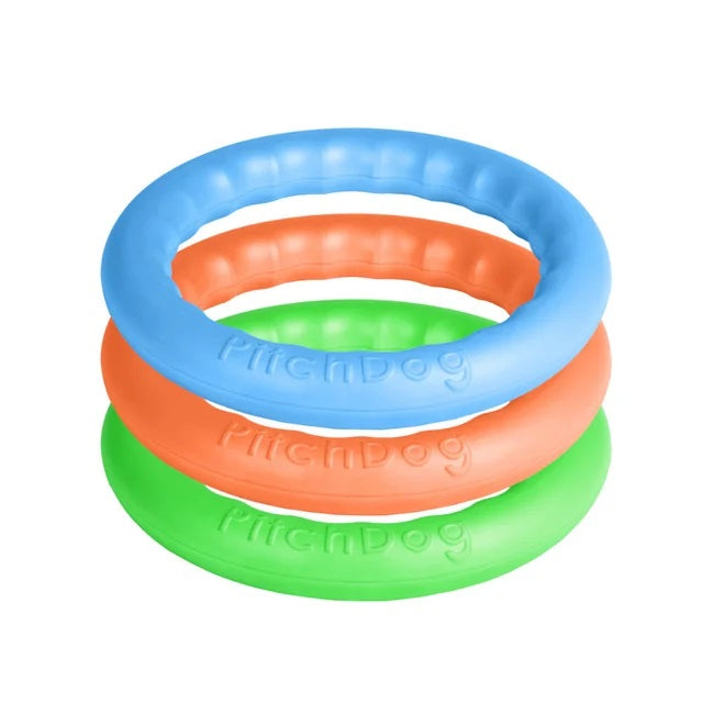 Pitchdog Fetch Ring Blue 20 Inch [colour:blue]