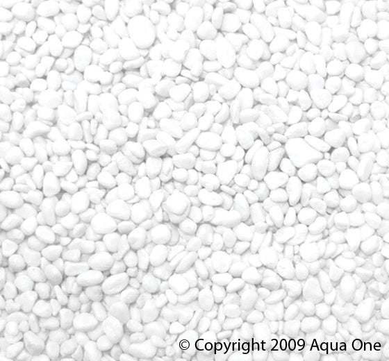 Aqua One Decorative Gravel White 1kg