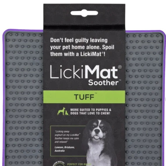 Lickimat Soother Tuff Purple [colour:purple]